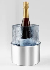 Berlinzo Ice Bucket Wine Bottle Chiller Mold Premium Quality New In Box