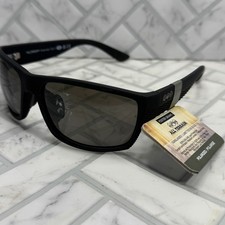 NWT Foster Grant All Terrain Sunglasses AT 9 Blk POL Black Wrap Frames