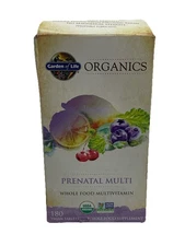 Organics, Prenatal Multi Whole Food Supplement Multivitamin 180 Vegan Tablets