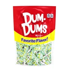 Dum Dums Cream Soda Lollipops - Bulk Candy Bag with Individually... 