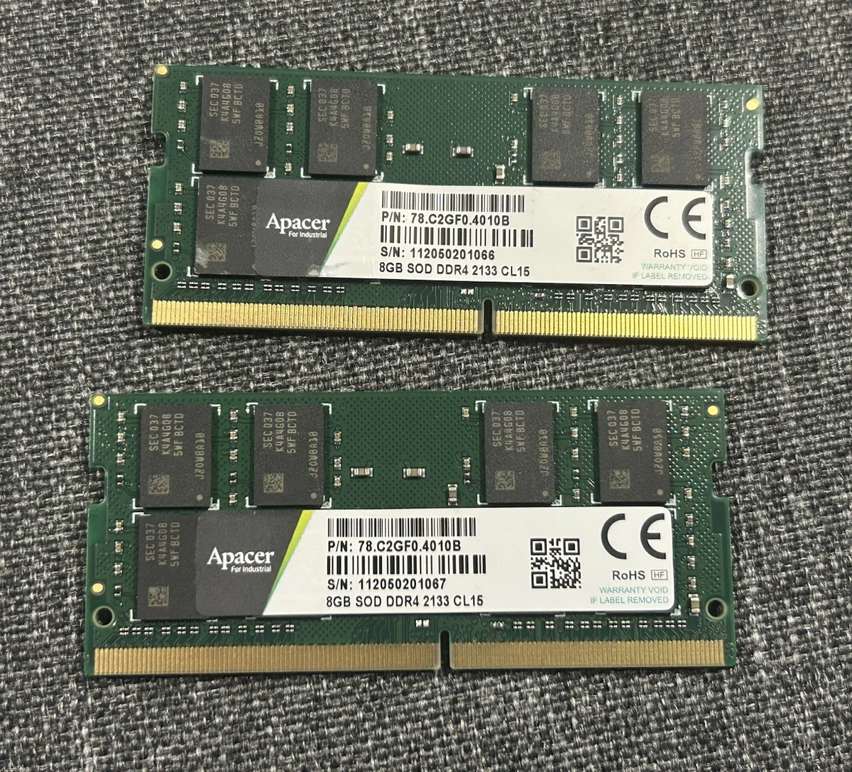 Apacer Computer Memory (RAM) for sale | eBay