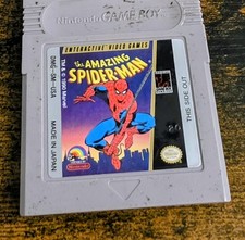 Amazing Spiderman Gameboy Game. Comes With Case.  Nintendo Gameboy.  Works