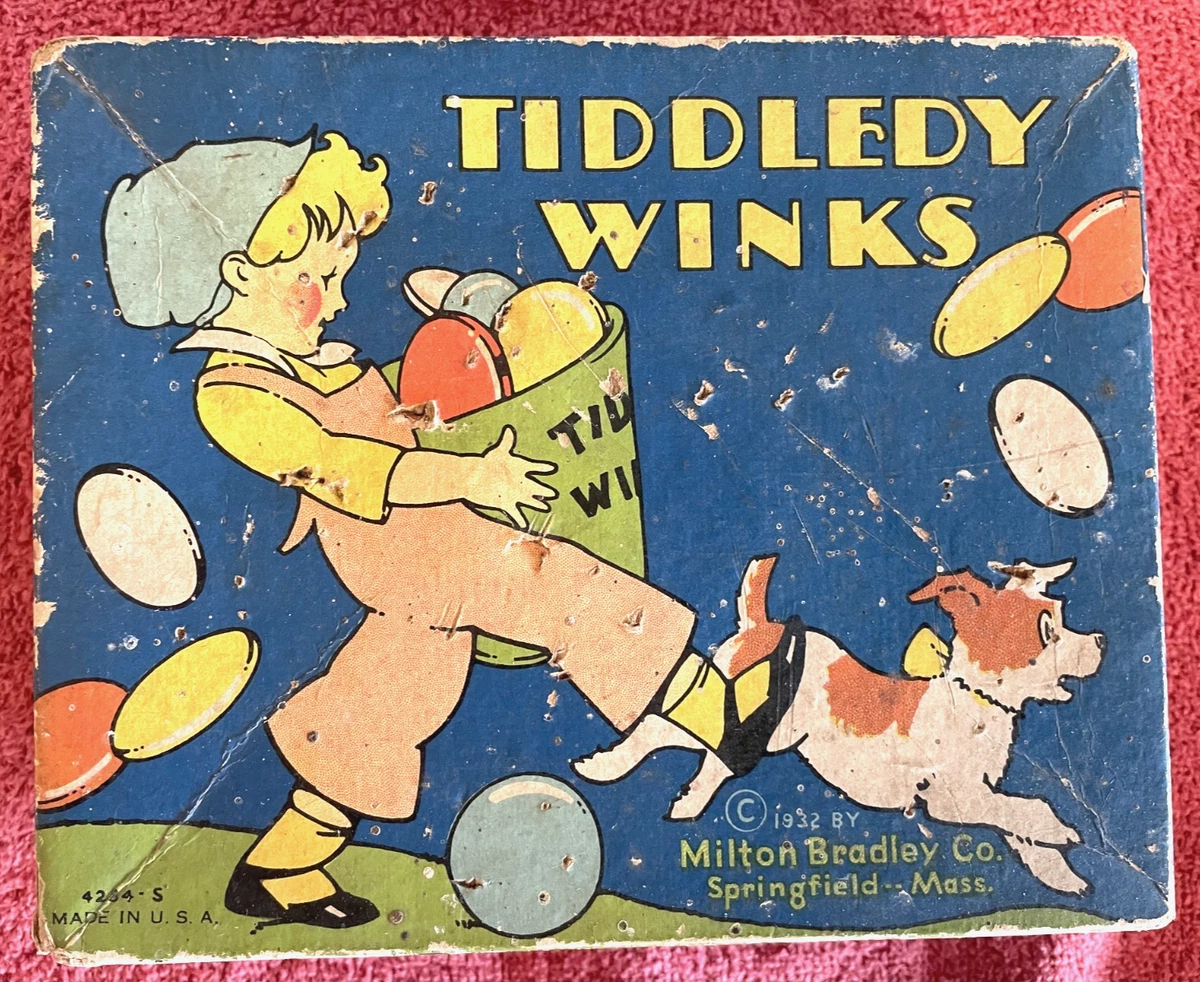 Milton Bradley 1932 Year Vintage Manufacture Board & Traditional