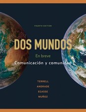Workbook/Laboratory Manual Dos Mundos: En breve by Magdalena Andrade (English) P
