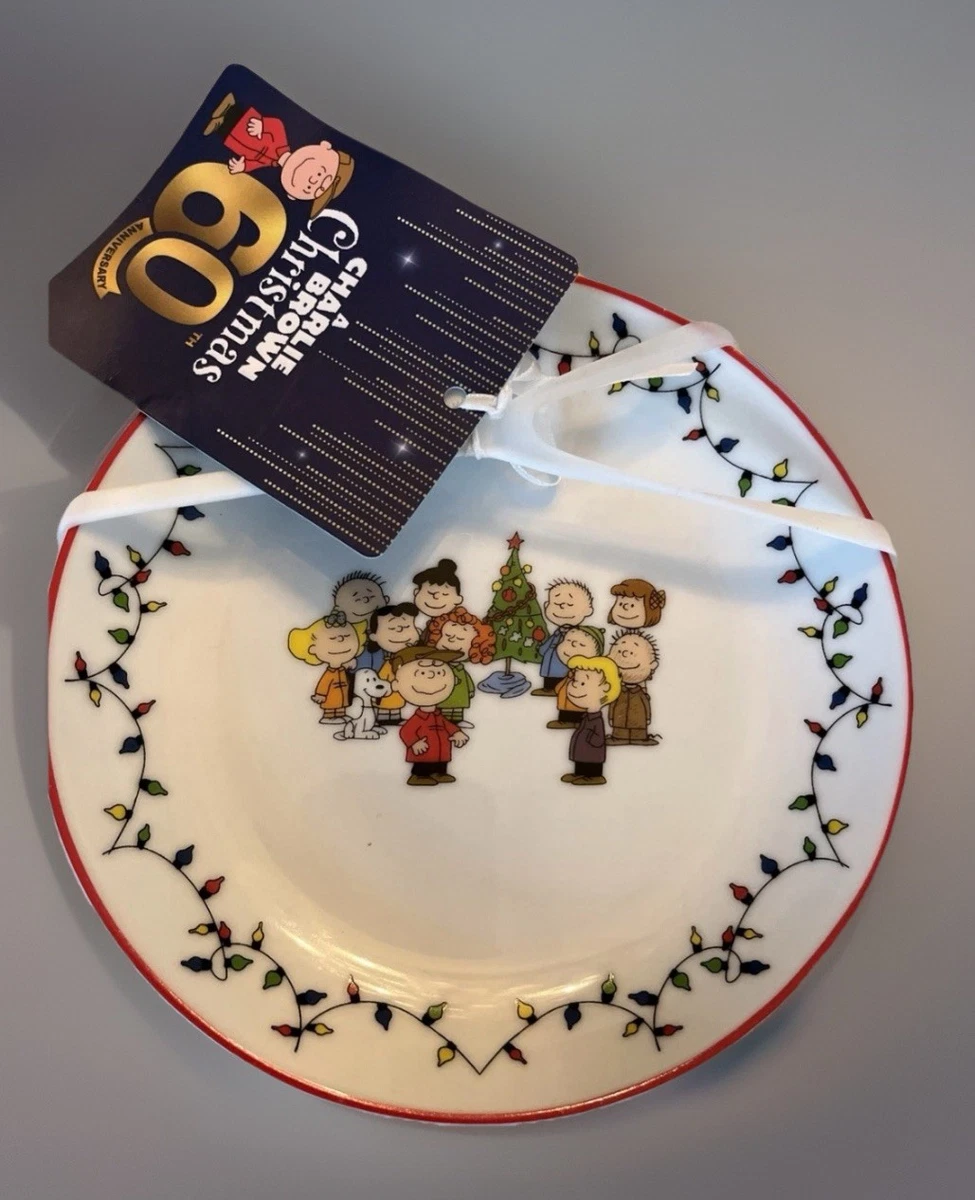 peanuts christmas plate products for sale | eBay
