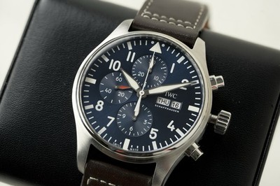 IWC Pilot's Chronograph 43mm IW377714 | 2017 Box And Papers