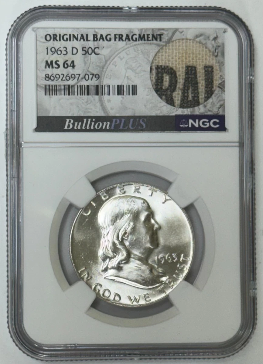 Denver 1963 Franklin Half Dollars (1948-1963) for sale | eBay