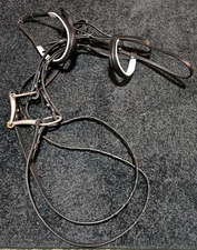 Harness Leather Bridle Bit Slobber Straps Reins Complete Set?