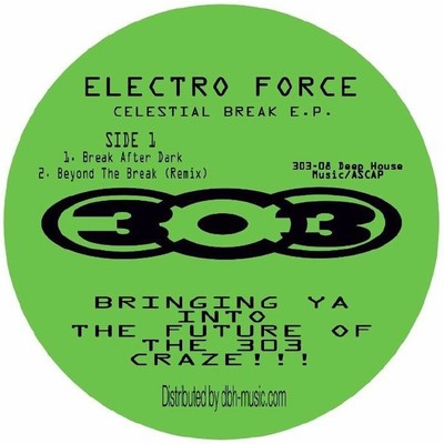 Electro Force - Celestial Break EP (Vinyl 12'' - 2023 - EU - Original)