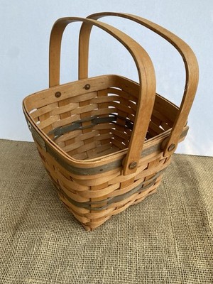 Longaberger Handmade Basket Christmas Edition 1995 Brass Plaque#T