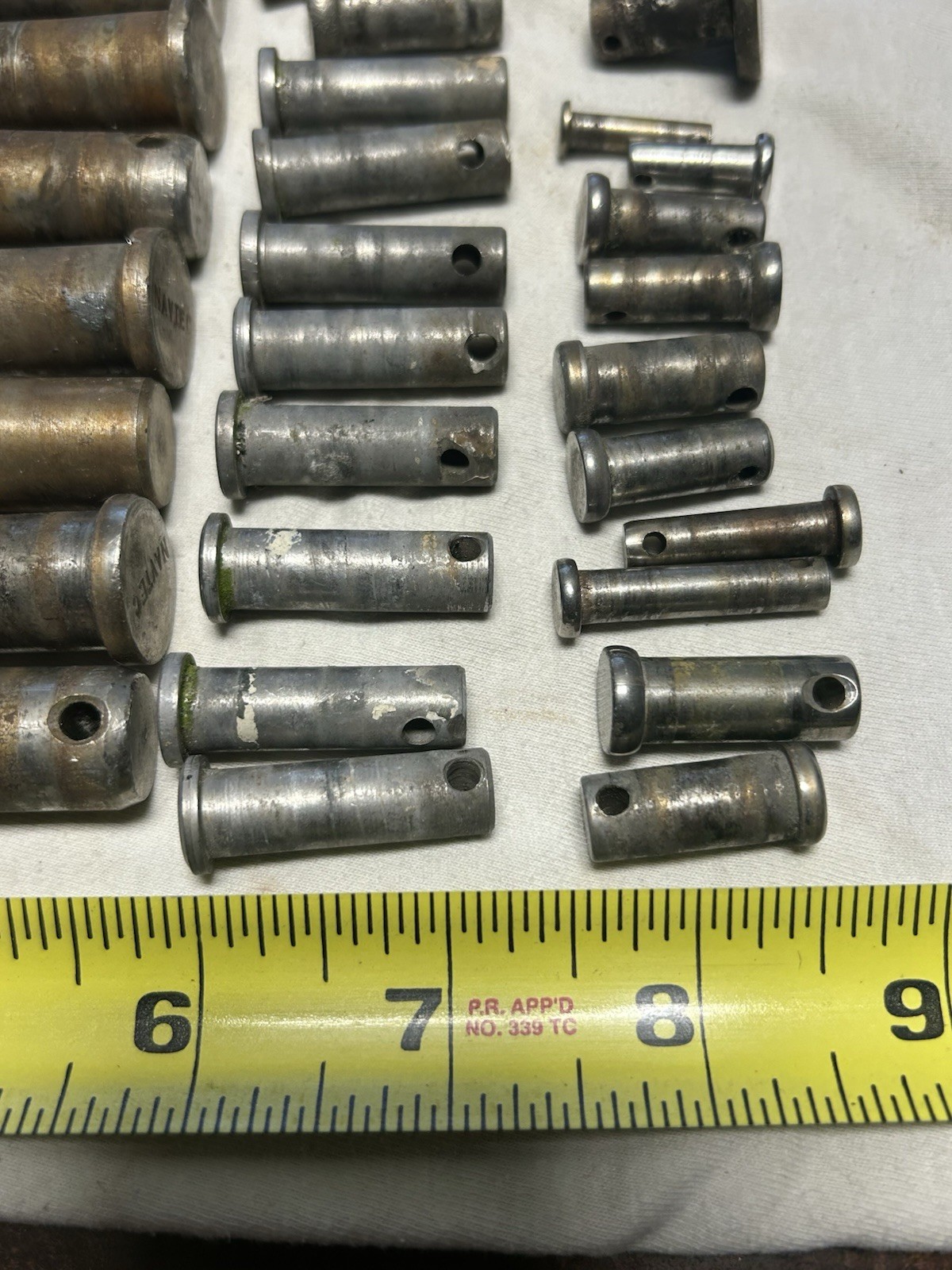 Lot of (69) Stainless Steel Random Assortment Sailboat Turnbuckle Pins Rigging