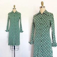 1970s Diane Von Furstenberg Dress / Vintage DVF / 1970s Dress / Size Medium