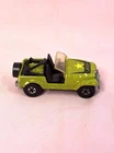 Vintage Hot Wheels 1981 Jeep CJ7 Yellow Green Military Army Star Malaysia