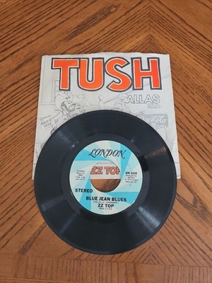 ZZ Top Blue Jean Blues / Tush 7'' 45 rpm w/ Picture Sleeve 5N220