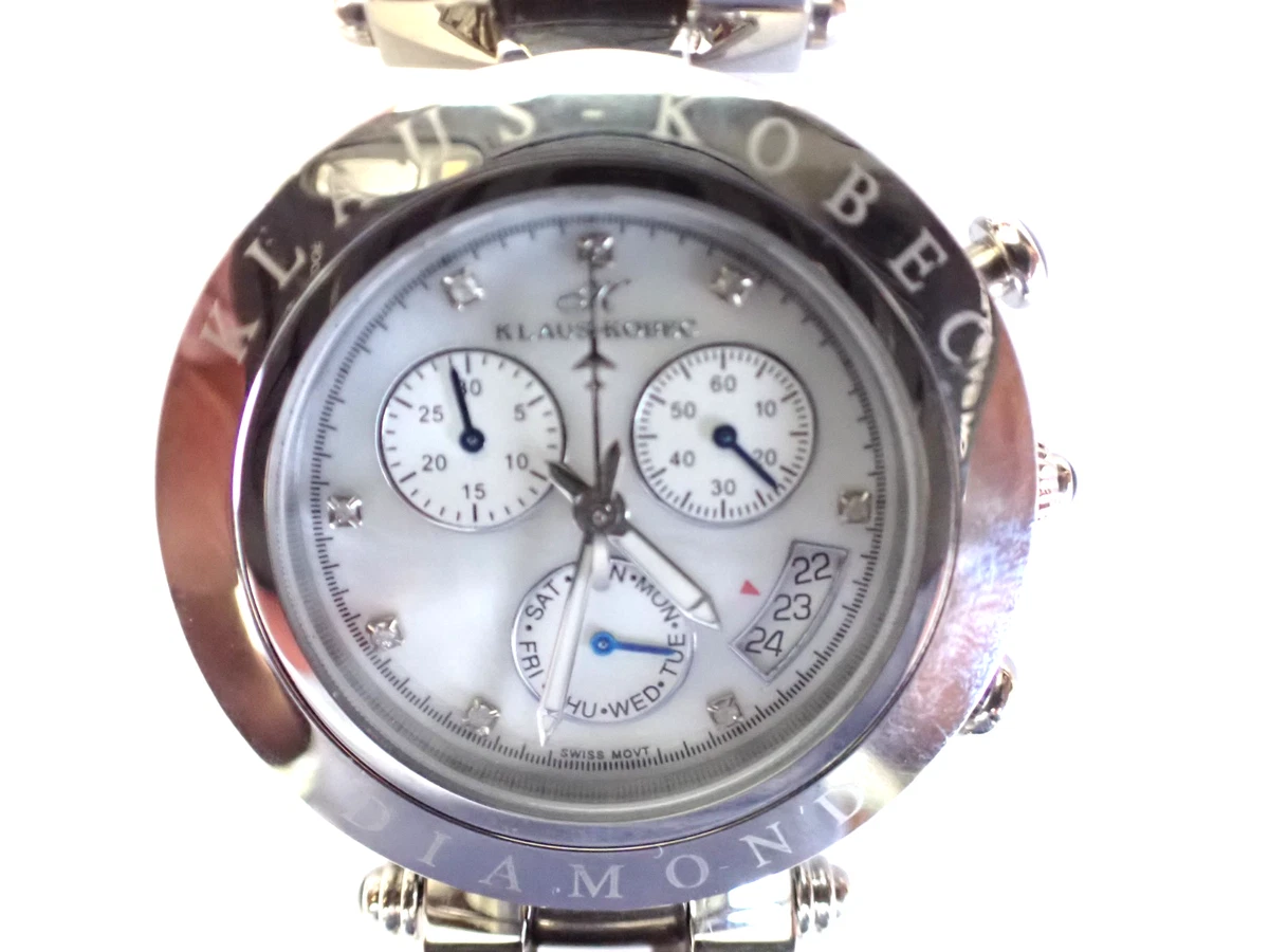 Klaus Kobec Stainless Steel Case Wristwatches | eBay