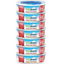 Diaper Pail Refill Bags Compatible with Playtex Diaper Genie- 1960 Count 7 S...