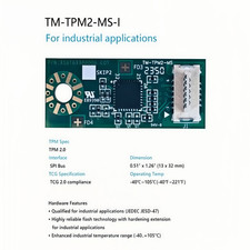 TPM2.0 Security Module Trusted Platform TM-TPM2-MS-I For Industrial Applications