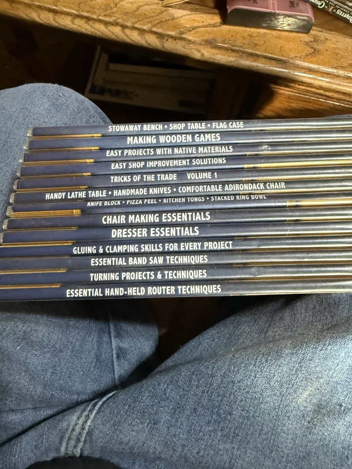 Woodworkers Guild of America 34 Dvd Lot Various Projects Woodworking - Image 2 of 4