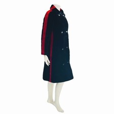 Vintage 1960s GIVENCHY Faux Fur Coat S Black ...
