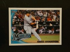 Giancarlo Mike Stanton 2010 Topps Update #US50 RC Rookie Yankees