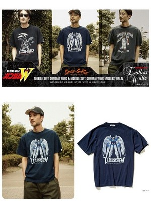 STRICT-G.Fab Gundam Wing Endless Waltz Used Style T-Shirt Wing Gundam Zero (EW)