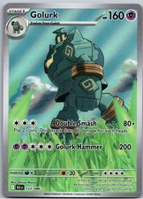 Golurk Illustration Rare SV: Black Bolt 123/086 NM on eBay