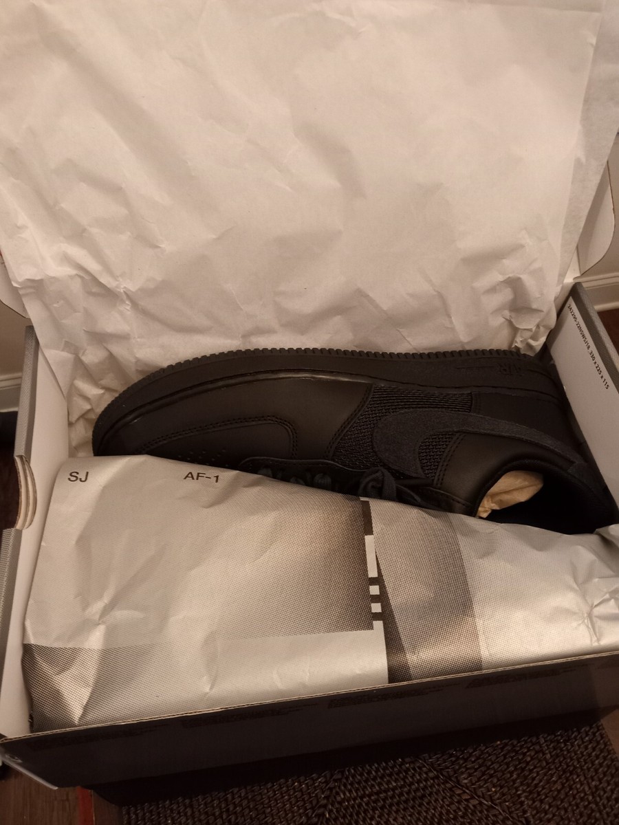 Size 11 - Nike Air Force 1 Low x Slam Jam Triple Black 2023 