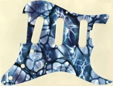 Stratocaster Graphic Pickguard Custom to fit Fender SSS11 Hole ELITE Pattern 2