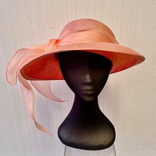 Italian Handmade Pink Hat by Marzi for Neiman Marcus