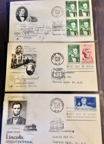 Twenty-eight (28) 1959 USPS First Day Covers - Bild 7 von 12