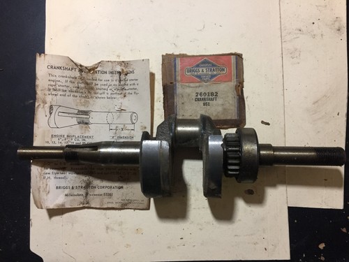 Albero motore Briggs & Stratton 260182/807586 OEM articolo fuori produzione - Foto 5 di 5