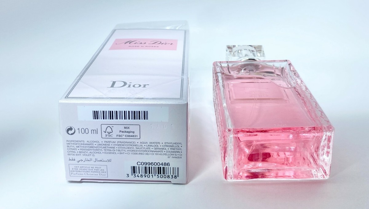 Miss Dior Rose N' Roses Eau De Toilette Spray By Christian