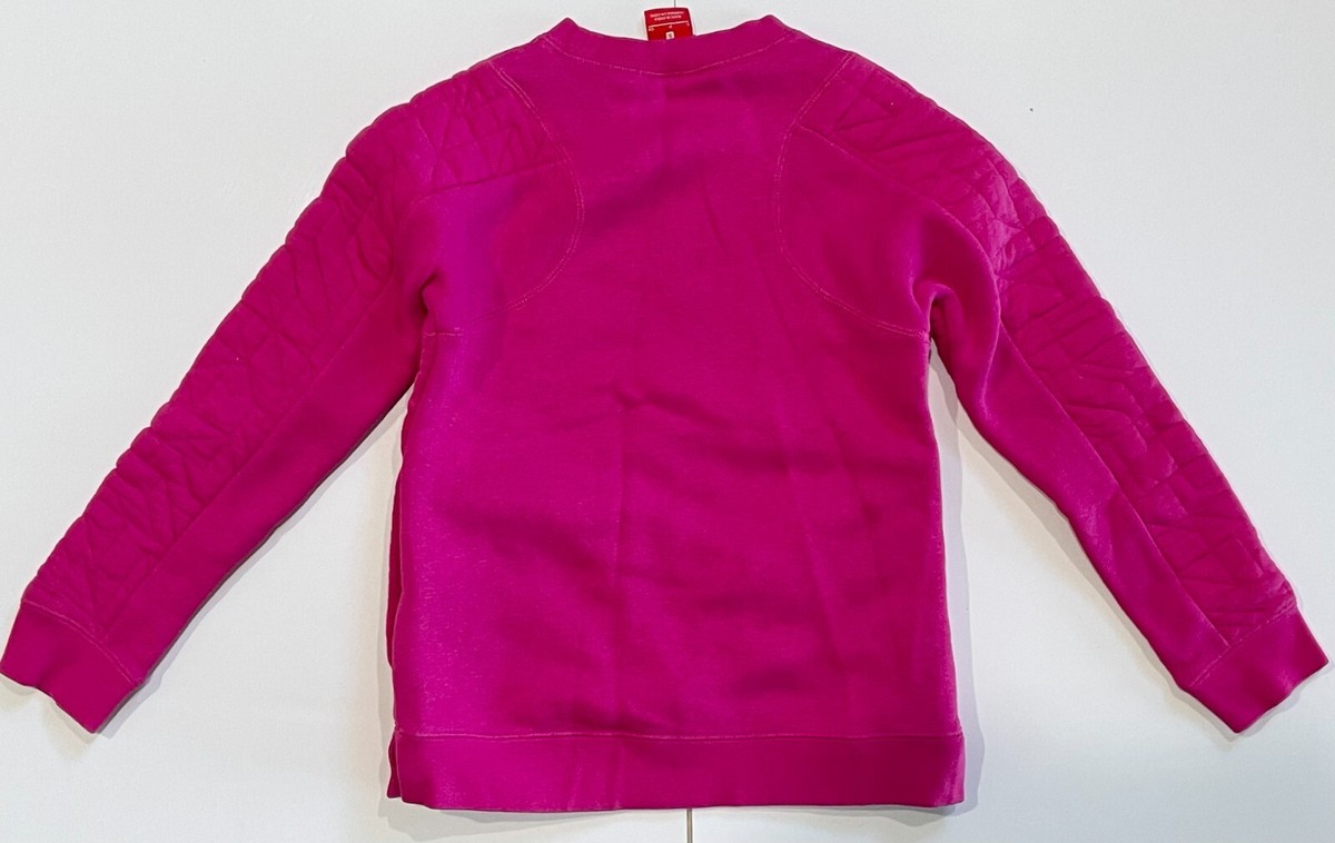 nike sportswear quilted fleece sweatshirt