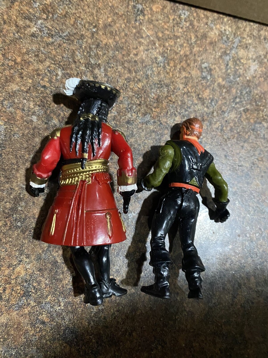 Hook Movie Action Figure Mattel 1991 Peter Pan & Captain