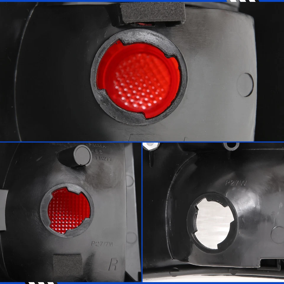 For 1998-2001 Ford Explorer/Mountaineer Altezza Style Black Brake Tail Lights — 第 4/4 张图片