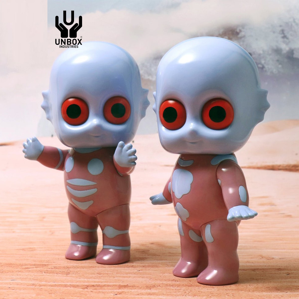Unbox Planete Sauvage Aka Fantastic Soft Vinyl Figure Pink Edition
