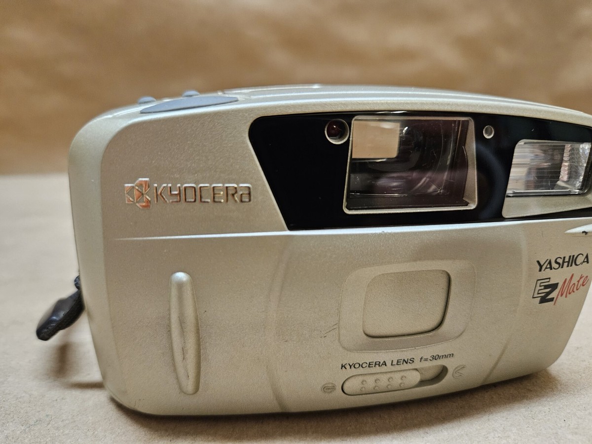 Kyocera Yashica EZ Mate - 35mm Point & Shoot - Tested and Working