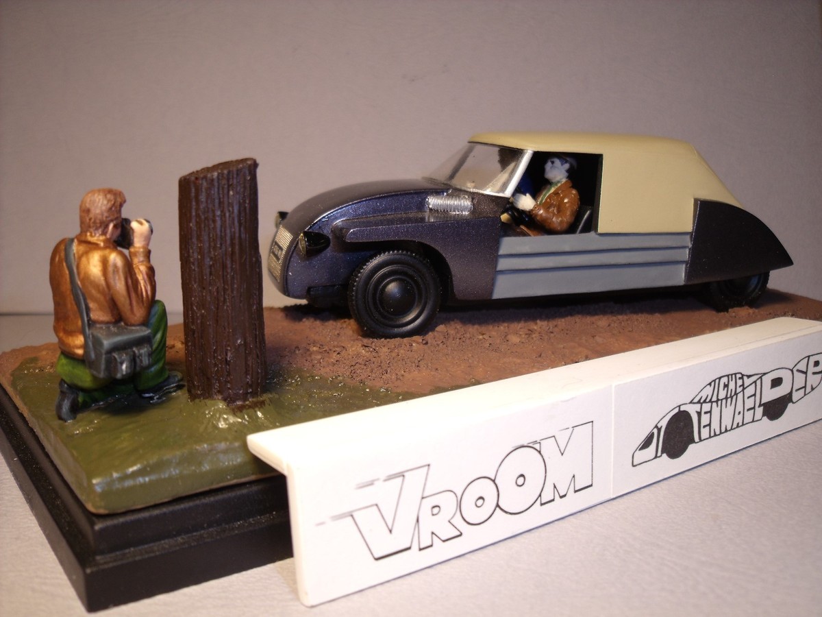 Maquette Citroën DS Prototype D'essais 1952 – Échelle 1/43 – Résine à Monter (Norev, Eligor...)