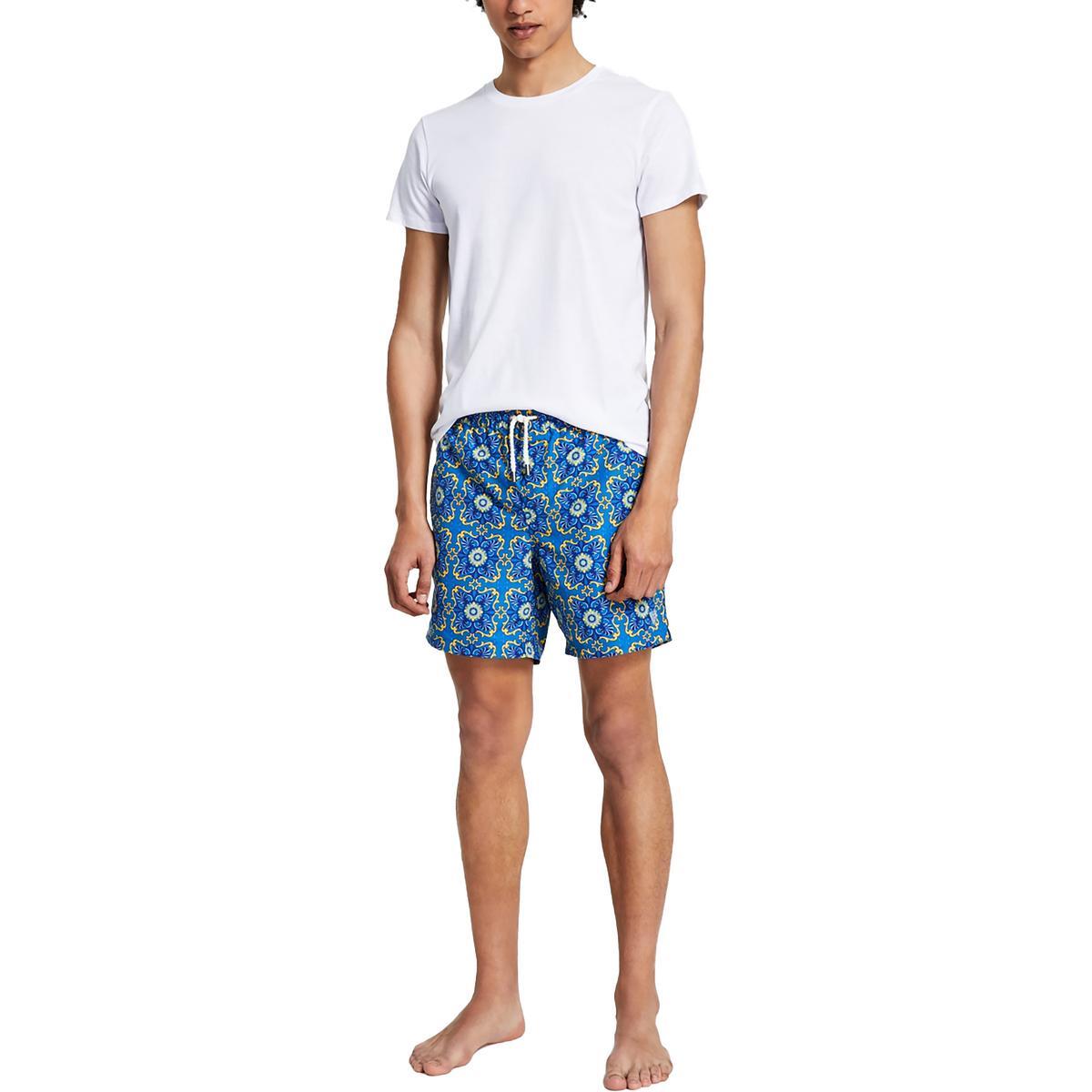 Мужские плавки Guess с мозаичным синим принтом XXL BHFO 6414 3890₽