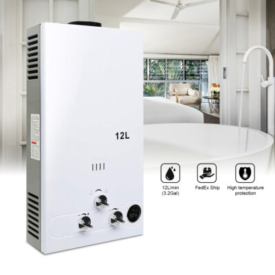12L 3.2GPM LPG Propane Gas Water Heater Tankless On-Demand Instant Hot  Boiler US 709445508552 | eBay