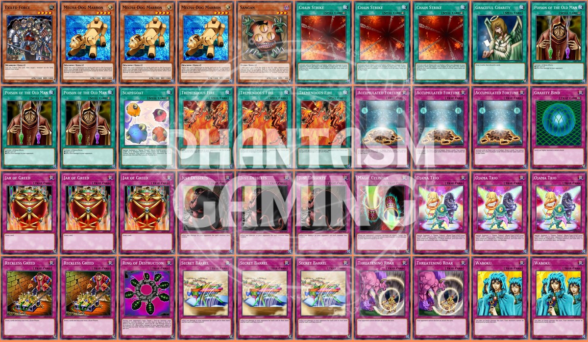 chain burn yugioh deck Yu-Gi-Oh Duelists of the Roses main image 0