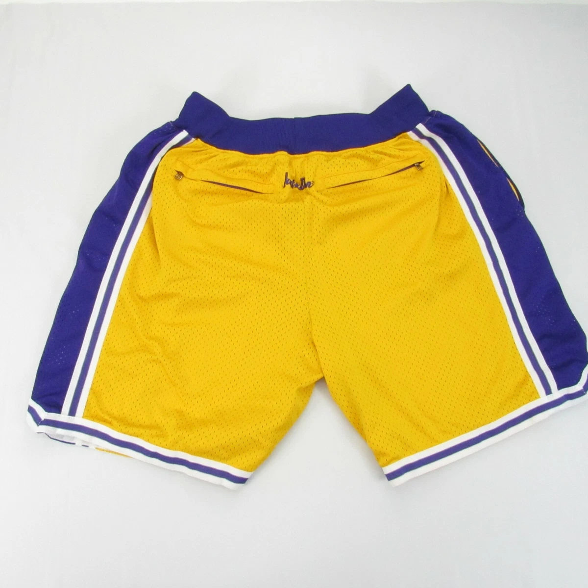 Lakers basketball shorts just hotsell don
