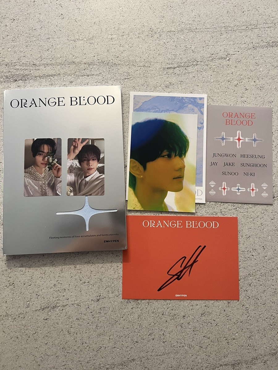 enhypen ソンフン orange blood マカオ サイン会 チェキ ENHYPEN signed (Print) Polaroid Photocard orange blood Macau