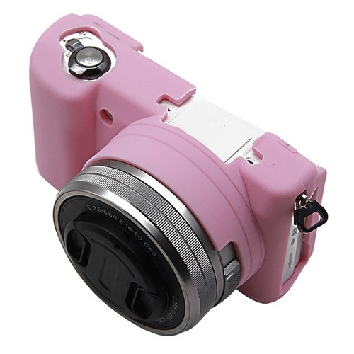 Funda protectora de goma de silicona suave para cámara para Sony Alpha A5100 A5000 nueva - Imagen 11 de 15