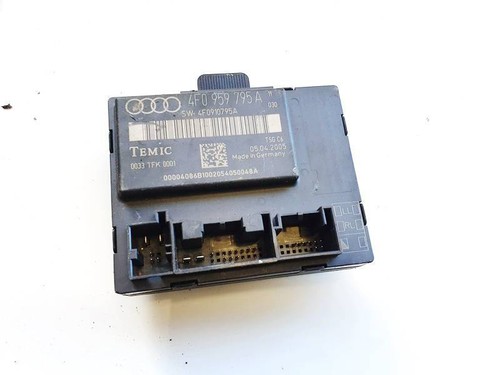Audi A6 2006 Door control relay (DOOR CONTROL UNIT MODULE ECU ) 4f #1921278-26