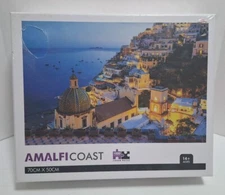 AMALFI COAST 1000 PC JIGSAW PUZZLE MEDITERANEAN COAST NEW SEALED 70CM X 50CM