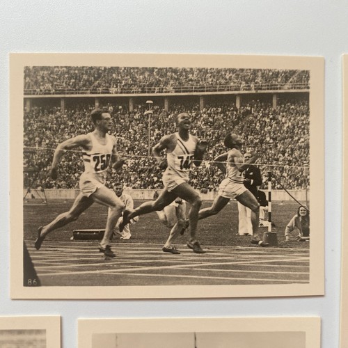 1936 Berlin Nazi Olympics 12 Original Photographs Archie Williams Gold Set #8 - Picture 2 of 12