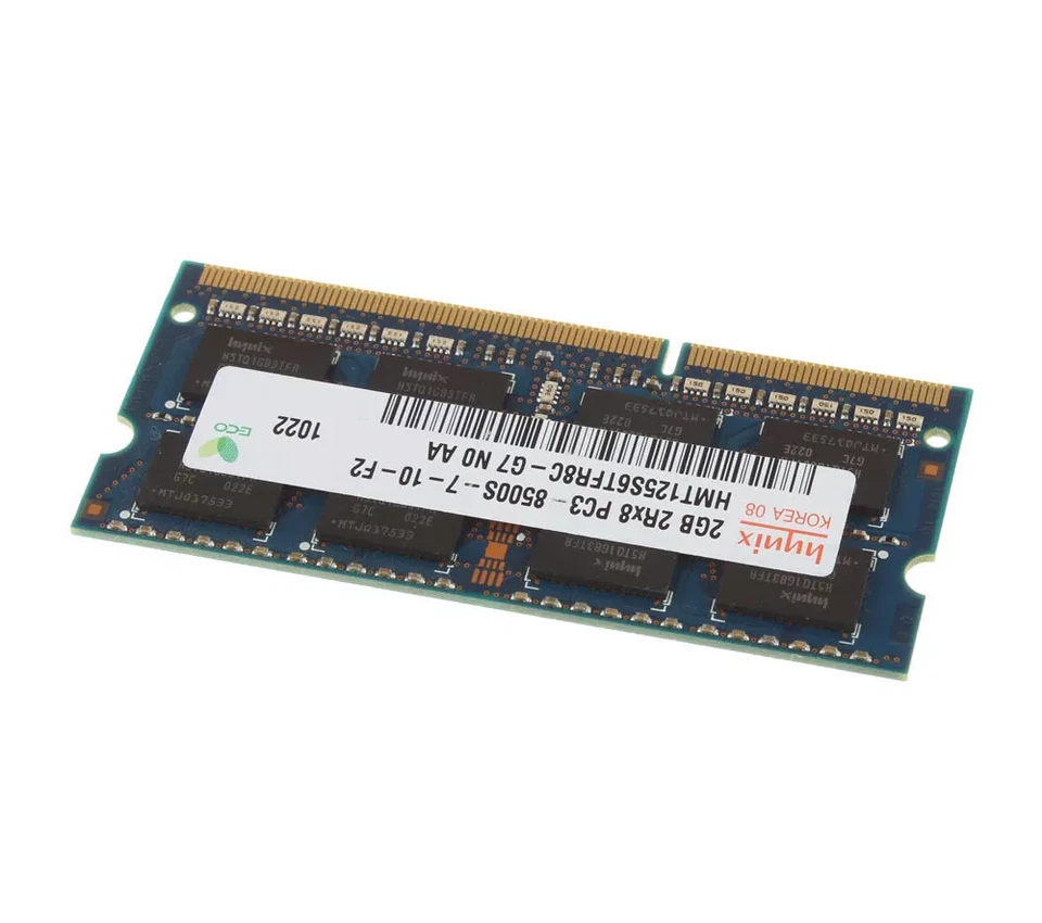 HYNIX APPLE MACBOOK LAPTOP 4GB(2x2GB) PC3-8500S  DDR3 RAM SODIMM 204 PIN - Image 4 of 4