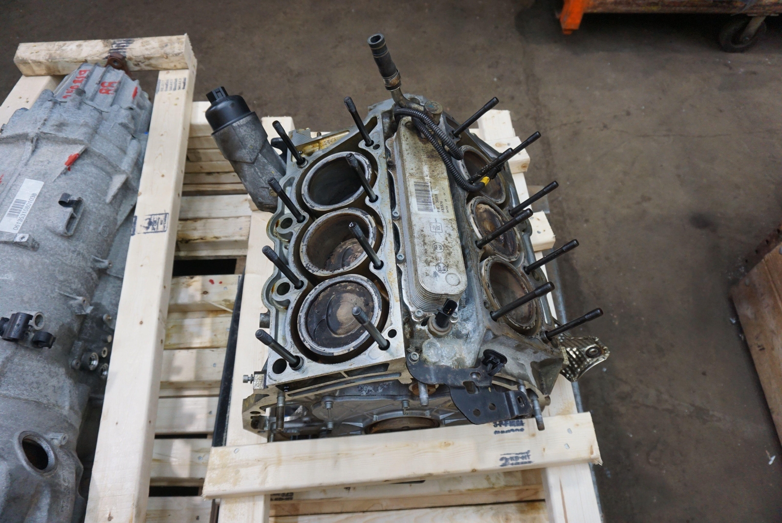 3.0L Twin Turbo Charged V6 Engine Short Block 315337 Maserati Quarttroporte 17+