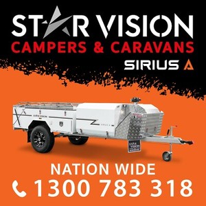 Star Vision Sirius A Hard Floor Camper Trailer Off Road